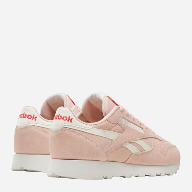 Buty sportowe damskie do kostki Reebok Classic Leather 100033451 35.5 Brzoskwiniowe (4066756695019) - obraz 2