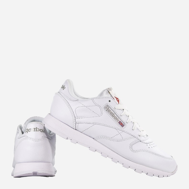 Жіночі кросівки Reebok Classic Leather 2232 37 Білі (54871758331) - зображення 3