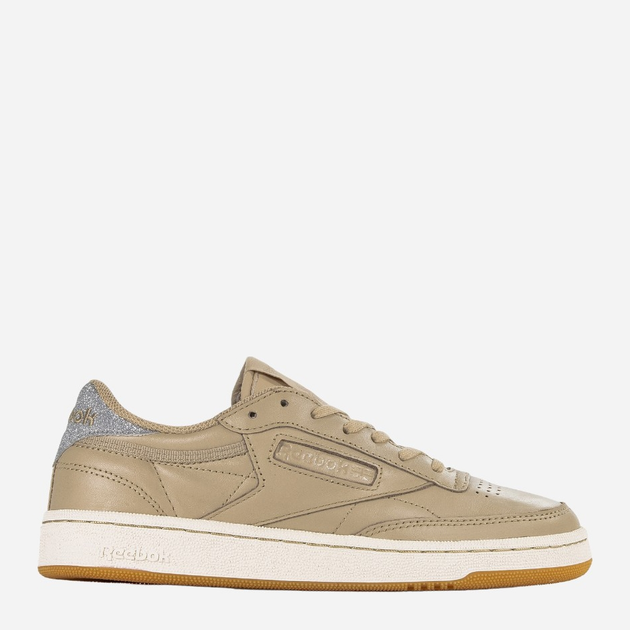 Sneakersy damskie skórzane Reebok Club C 85 Diamond BD4426 37 Beżowe (4057287675441) - obraz 1