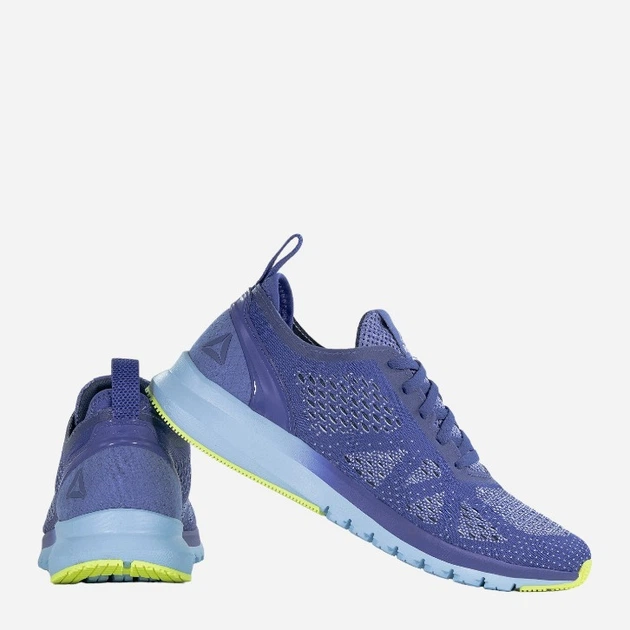 Buty do biegania damskie Reebok Print Smooth Clip U BS5135 38.5 Niebieskie (4058031050170) - obraz 3