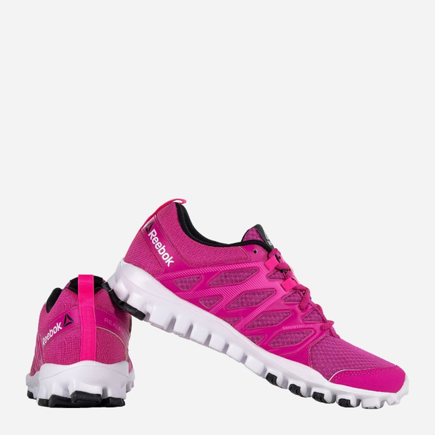 Жіночі кросівки для бігу Reebok Realflex Train 4.0 AR3053 35.5 Рожеві (4057282192271) - зображення 3