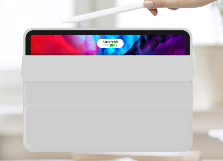 Чехол-книжка CDK для Apple iPad Air 11" M3 2025 | Экокожа силикон Smart Case Слот Стилус (011190) (grey) - Фото 5 Чехол-книжка CDK для Apple iPad Air 11" M3 2025 | Экокожа силикон Smart Case Слот Стилус (011190) (grey) - изображение 5