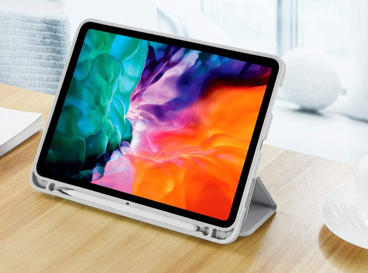 Чехол-книжка CDK для Apple iPad Air 11" M3 2025 | Экокожа силикон Smart Case Слот Стилус (011190) (grey) - Фото 8 Чехол-книжка CDK для Apple iPad Air 11" M3 2025 | Экокожа силикон Smart Case Слот Стилус (011190) (grey) - изображение 8