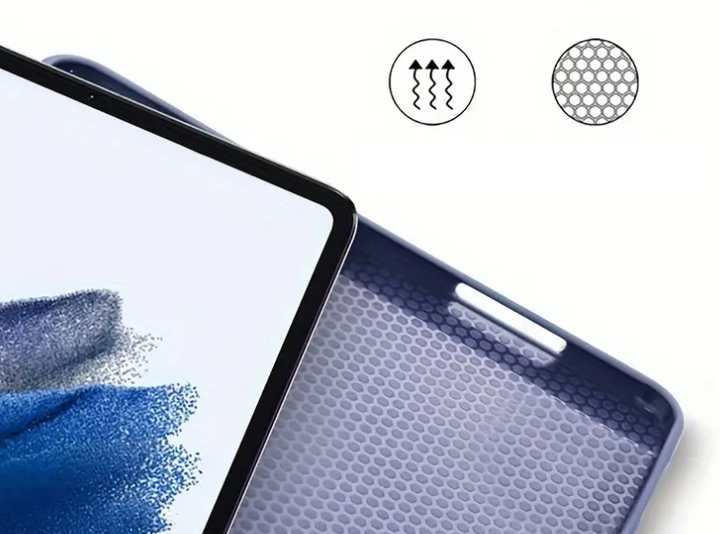 Чехол-книжка DK для Samsung Tab A11+ 11" (X230 / X235 / X236) | Экокожа силикон Smart Case (022727) (lavender grey) - Фото 3 Чехол-книжка DK для Samsung Tab A11+ 11" (X230 / X235 / X236) | Экокожа силикон Smart Case (022727) (lavender grey) - изображение 3