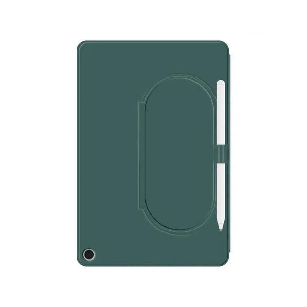 Чехол-книга для Google Pixel Tablet (10.95") умный чехол, складная трехмерная подставка (Темно-зелёный) - изображение 4