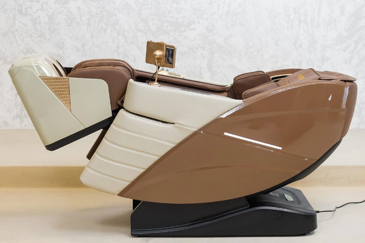 Кресло массажное Manzoku Credo 3D PRO Brown - изображение 4