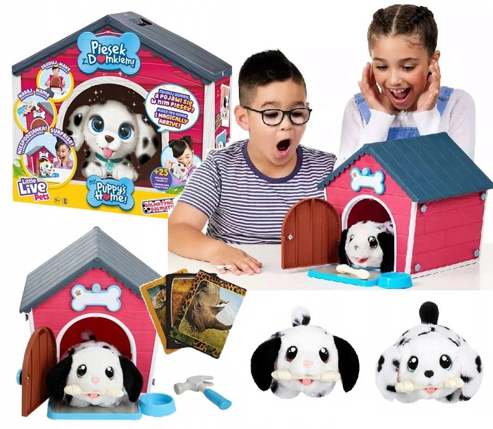 Інтерактивна іграшка Hasbro Little Live Pets будинок з сюрпризом Долматинець 26483 - Фото 9 Інтерактивна іграшка Hasbro Little Live Pets будинок з сюрпризом Долматинець 26483 - зображення 9