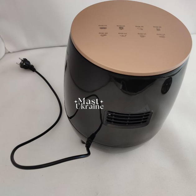 Фритюрниця AIR FRYER AIR FAYER XL-614-Black - зображення 4