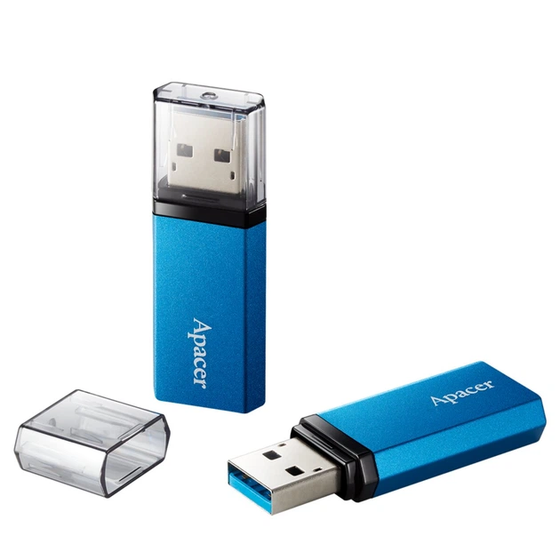 Флеш-накопичувач Apacer AH25C 256GB 5 Гбіт/с Ocean Blue (AP256GAH25CU-1) - зображення 3