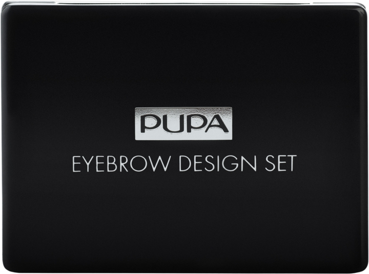 Набір для брів Pupa Design Set 003 Dark Brown 1.1 г (8011607220397) - зображення 3