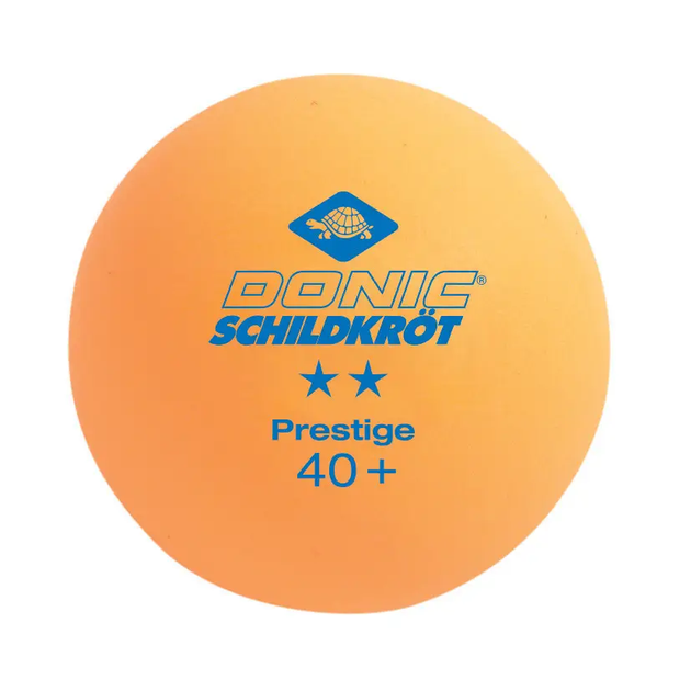 Кульки для настільного тенісу Donic Prestige 2* 40+ желтые - Фото 2 Кульки для настільного тенісу Donic Prestige 2* 40+ желтые - зображення 2
