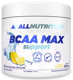 BCAA Allnutrition BCAA Max Support 250g лимон - Фото 1 BCAA Allnutrition BCAA Max Support 250g лимон - изображение 1