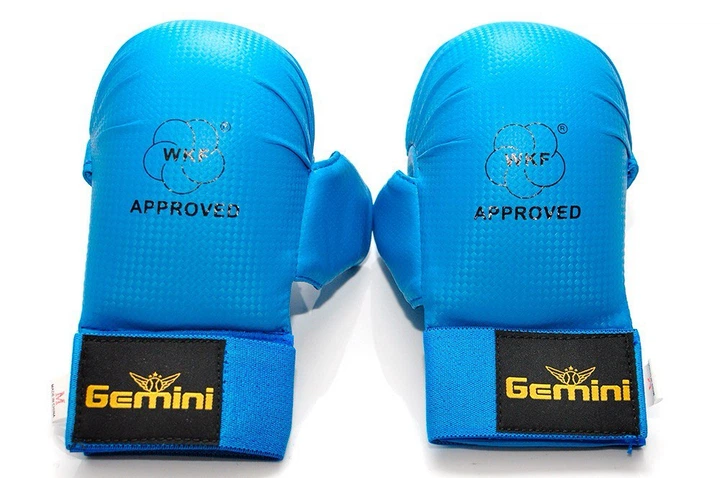 Перчатки накладки для каратэ Gemini GK-1601-BL Синий - Фото 2 Перчатки накладки для каратэ Gemini GK-1601-BL Синий - изображение 2