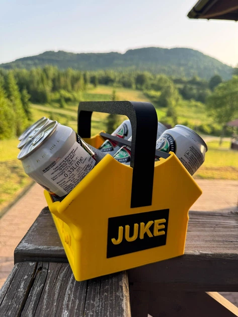 3D-Друкований Холдер ''Nissan Juke '' для Пива та Напоїв (Жовтий) HoldMyBeer - зображення 2