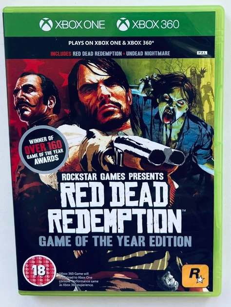Red Dead Redemption Game of the Year Edition, английская версия - диск для Xbox One / XBOX 360, Б/У - Фото 1 Red Dead Redemption Game of the Year Edition, английская версия - диск для Xbox One / XBOX 360, Б/У - изображение 1