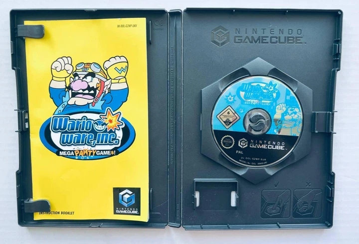 Wario Ware Mega Party Games!, английская версия - диск для Nintendo Gamecube, Б/У - изображение 2