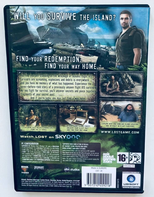 Lost The Video Game, английская версия - диск для PC, Б/У - Фото 3 Lost The Video Game, английская версия - диск для PC, Б/У - изображение 3