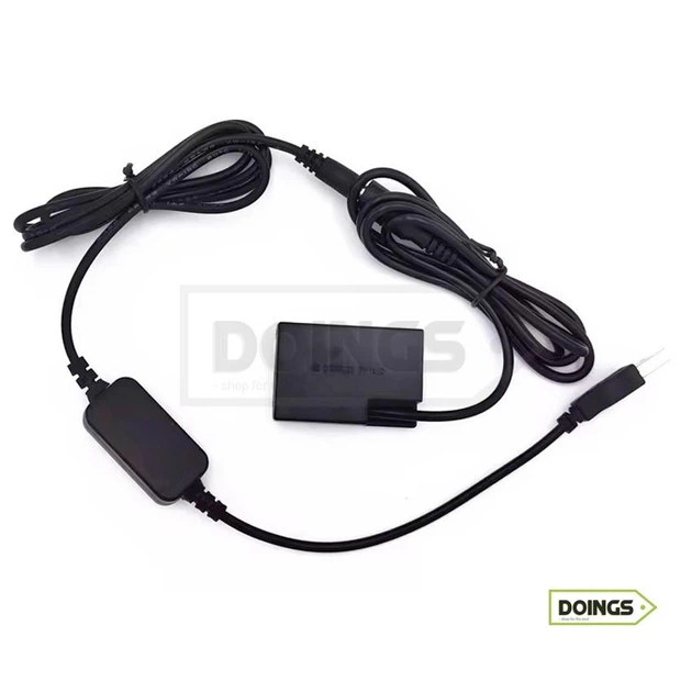 Сетевой адаптер CARPRIE DR-E18 USB "имитатор батареи" LP-E17 для Canon R8 R10 R50 Kiss 8000D EOS Rebel T6i 800D 9000D - изображение 2