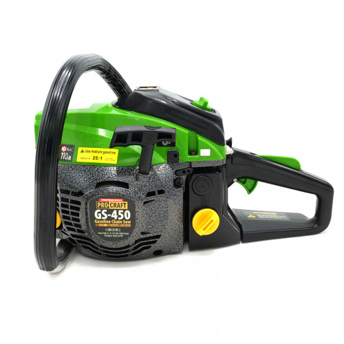 Бензопила Procraft GS450 в комплекте с маслом для цепи, маслом 2Т и рабочими перчатками - изображение 8