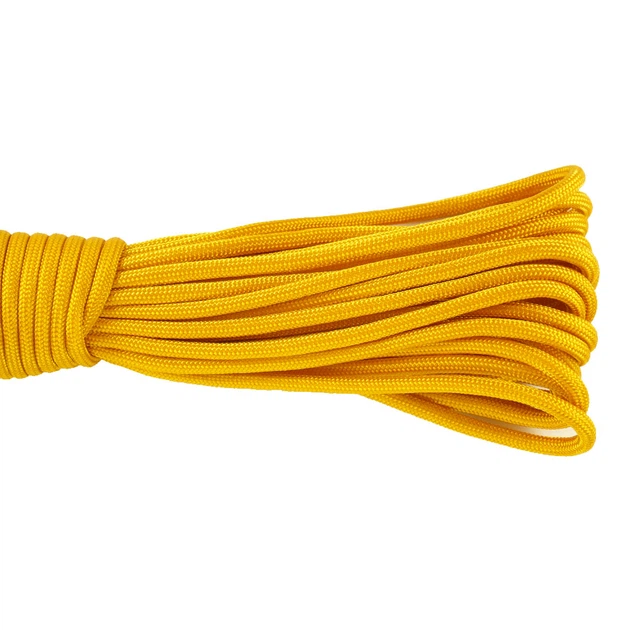 Шнур-паракорд (Paracord Type III 550 – 4 мм) Simple Gold 048 10 м. - Фото 2 Шнур-паракорд (Paracord Type III 550 – 4 мм) Simple Gold 048 10 м. - зображення 2