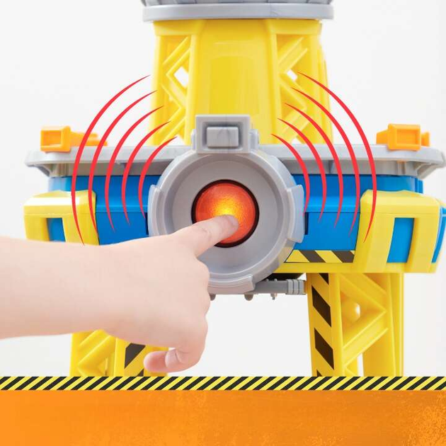 Dźwig Spin Master Psi Patrol Rubble i jego Ekipa 60 cm z buldożerem figurką piaskiem kinetycznym i akcesoriami (6067494) - obraz 8