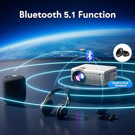 ⭐️高性能⭐️SALE⭐️プロジェクター5G 10000lm Bluetooth5.0 51gAEQhFrEL.jpg