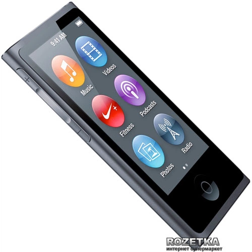 MP3-плеер Apple iPod nano 7Gen 16GB (MD-QB) – фото, отзывы