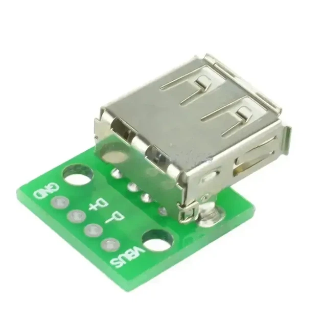 Модуль USB 2.0 Female PCB гніздо на платі - зображення 4