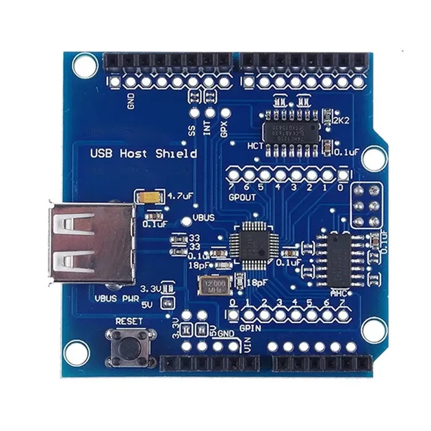 Модуль USB Host Shield сумісний із Google Android ADK, arduino UNO - зображення 3