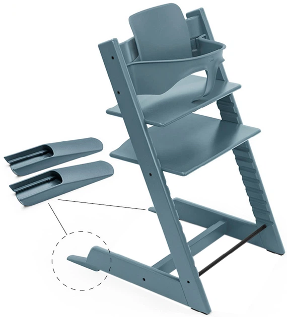 Спинка с ограничителем Stokke Baby Set² Fjord Blue для стульчика Tripp Trapp (650006) - изображение 2