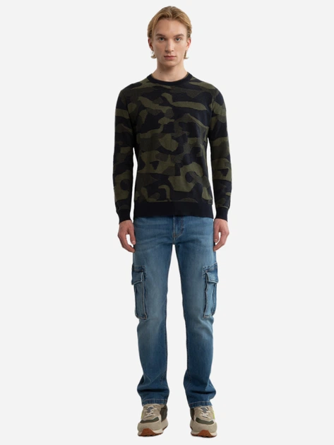 Sweter męski bawełniany Big Star Ordi 2XL Wielokolorowy (5900714698157) - obraz 5