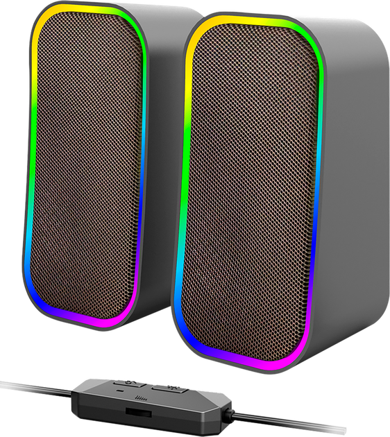 System akustyczny SpeedLink Token RGB Black (4027301703238) - obraz 3
