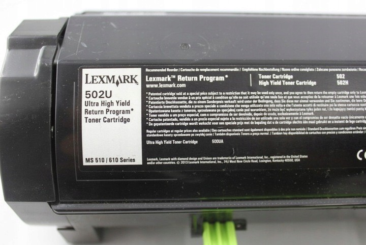 Toner Lexmark MS610 Return EHC 50F2U00 Black (734646433235) - obraz 3