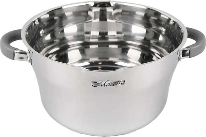 Каструля Maestro з кришкою 1.7 л (MR-3507-16) - Фото 3 Каструля Maestro з кришкою 1.7 л (MR-3507-16) - зображення 3