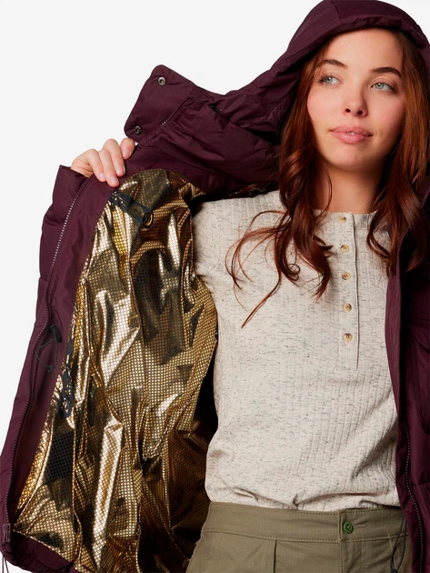 orangemizuiro Куртка зимняя женская Columbia Omni-Heat Longhorn Ridge