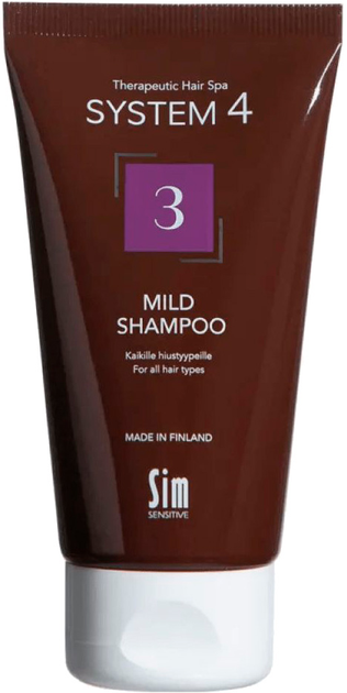 Акція на Шампунь Sim Sensitive System 4 №3 Mild Shampoo для профілактичного застосування для всіх типів волосся 75 мл від Rozetka