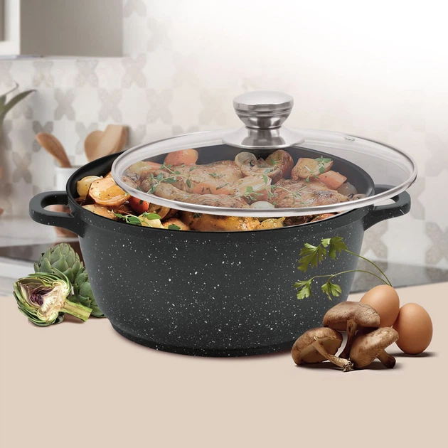 Каструля Maestro з кришкою 2.4 л (MR-4220) - зображення 3