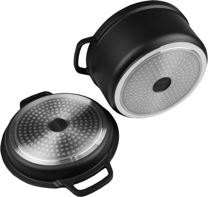 Garnek Maestro z patelnią okrągły 6.7 l (MR-4128) - obraz 5