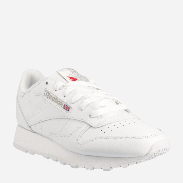 Buty sportowe męskie skórzane Reebok Classic Leather 100008492 42 Białe (4065419124316) - obraz 2