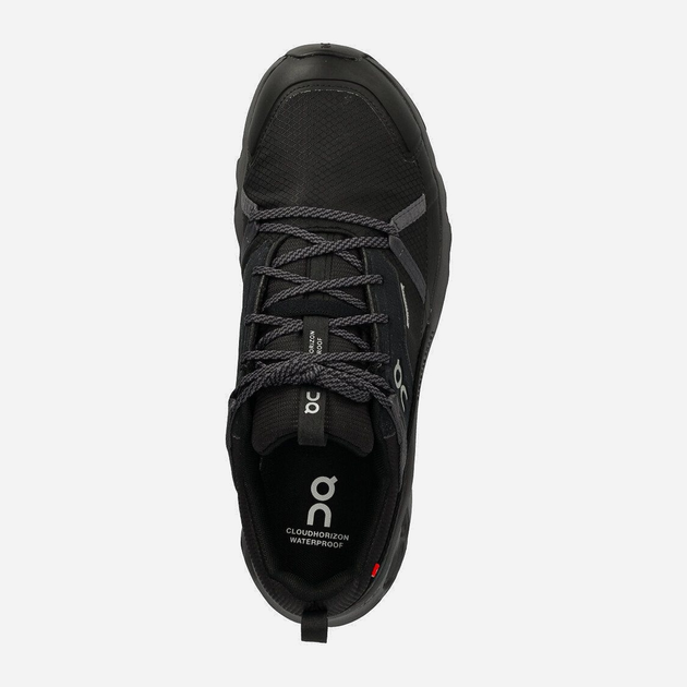 Buty trekkingowe męskie On Running Cloudhorizon Waterproof 3ME10050106 43 Czarne (7630867886993) - obraz 4