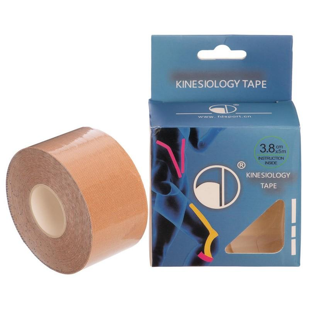 Кінезіо тейп (Kinesio tape) SP-Sport BC-4863-3_8 розмір 5м хакі - зображення 1