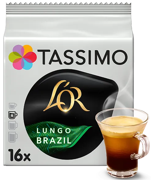 Кава в капсулах Tassimo L'or Lungo Brazil - Фото 1 Кава в капсулах Tassimo L'or Lungo Brazil - изображение 1