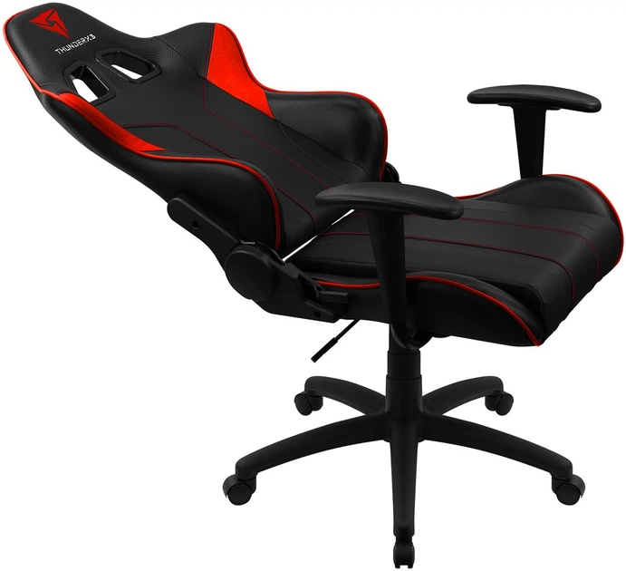 Комп'ютерне крісло для геймера AeroCool Thunder3X EC3 AIR Black/Red (AERO-EC3-BR) - зображення 5