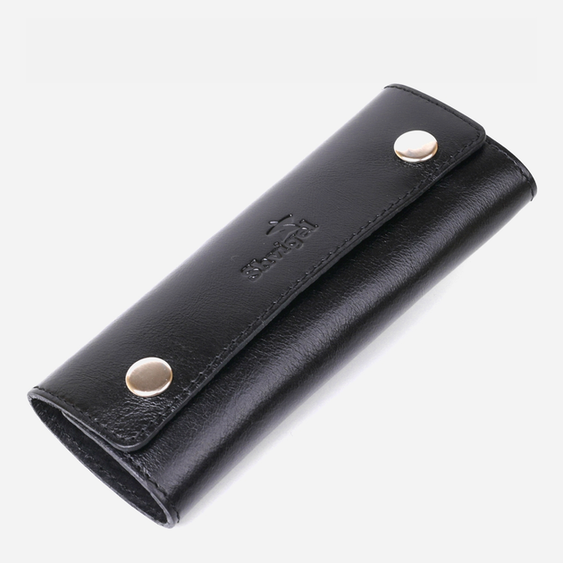 Ключница мужская кожаная Shvigel leather-16529 Черная – в интернет ...
