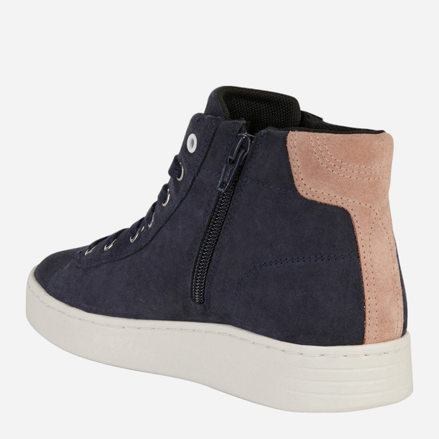 Sneakersy damskie wysokie Geox D2624C00022-C4N8J 37 Ciemnogranatowe (8050036843951) - obraz 3