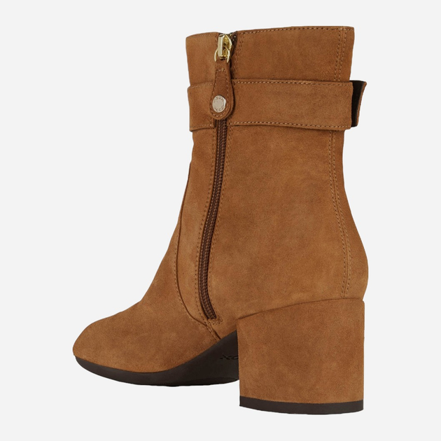 Botki damskie zamszowe Geox D26TWB00021-C6001 36.5 Rude (8050036778772) - obraz 3