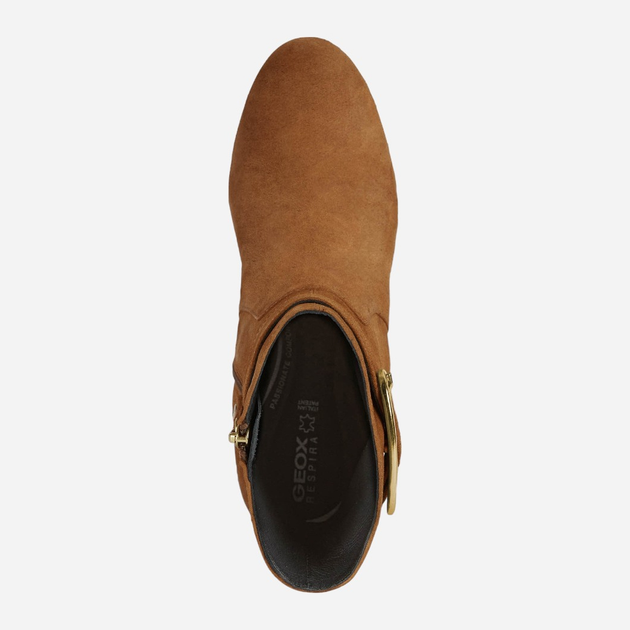 Botki damskie zamszowe Geox D26TWB00021-C6001 36.5 Rude (8050036778772) - obraz 4