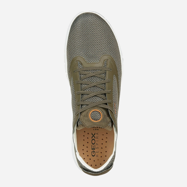 Buty sportowe męskie Geox U047FD0005Q-C3277 42 Oliwkowe (8050036851697) - obraz 4