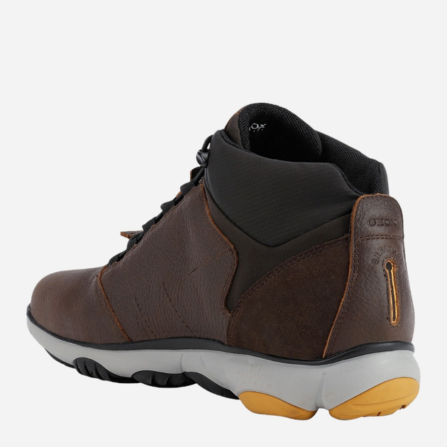 Buty trekkingowe męskie wodoszczelne Geox U162VB000FV-C6009 45 Brązowe (8050036818423) - obraz 3
