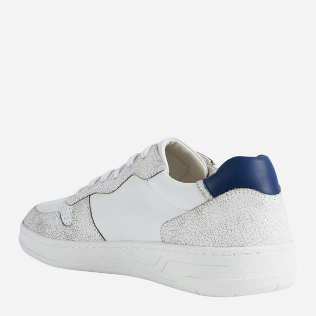 Sneakersy męskie skórzane Geox U25DXA03185-C1260 43 Białe (8050036600509) - obraz 3